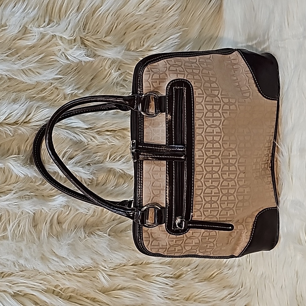 Giani Bernini Signature Logo Brown Purse Handbag